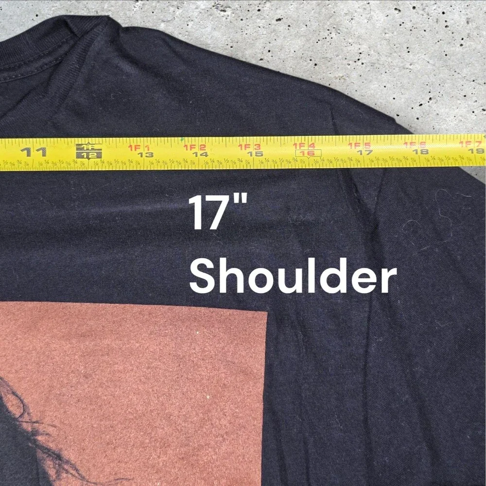 Lizzo Cuz I Love You Tour Too 2019 Gold Glitter Graphic Black T Shirt Small S - Picture 7 of 7